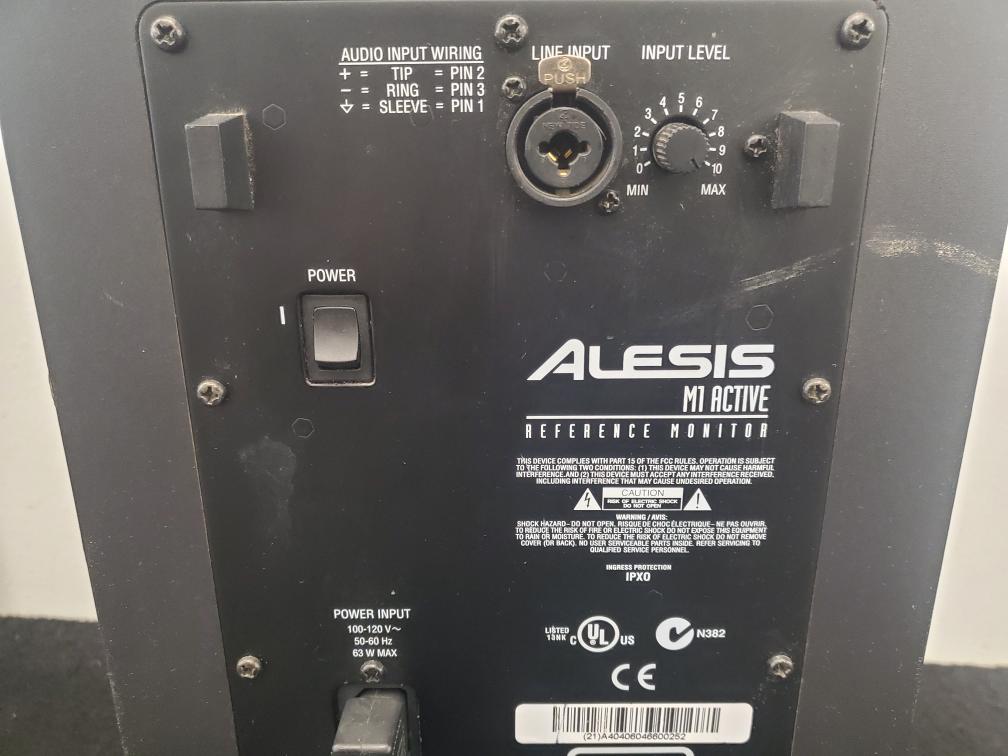ALESIS MONITOR ONE MK2 300W (2X150W) PASSIVE STUDIO MONITORS(PAIR