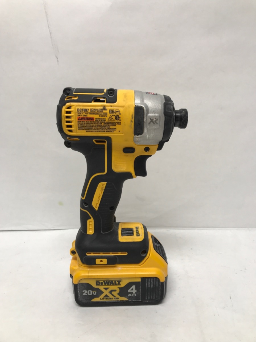 DEWALT DCF887 IMPACT DRIVER (rlls) Very Good Buya