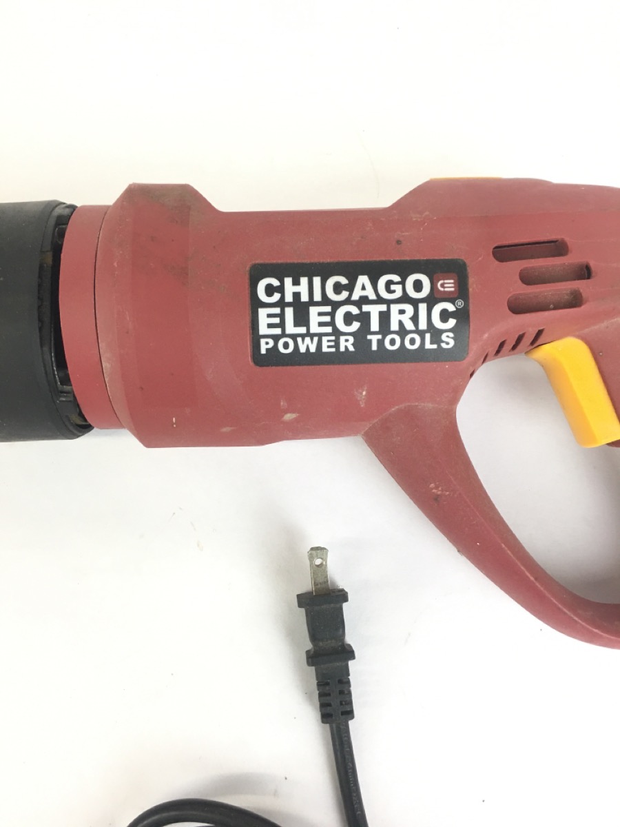 CHICAGO ELECTRIC 62370 CORDED RECIPROCATING SAW (DCL) Very Good Buya