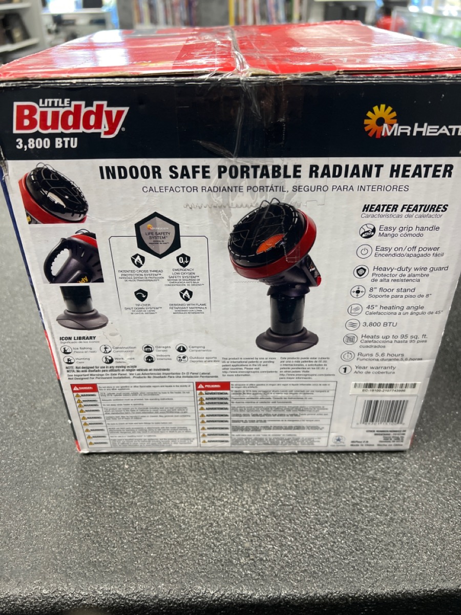 MR HEATER LITTLE BUDDY HEATER Like New Buya