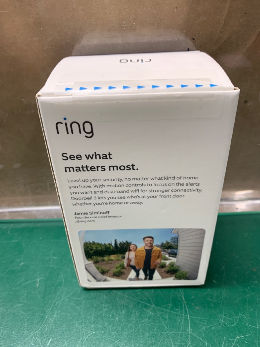 Ring Video Doorbell 3 Motion Activated 1080p Doorbell Camera Brand New
