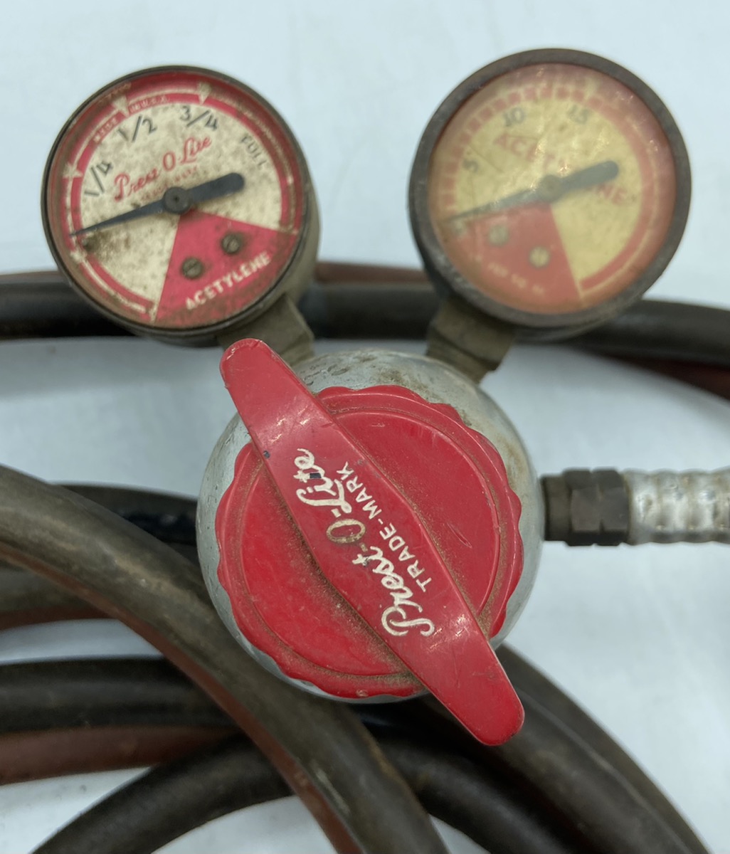 WELDING CUTTING TORCH IOXYGEN OXY ACETYLENE SET W/ PRESTOLITE