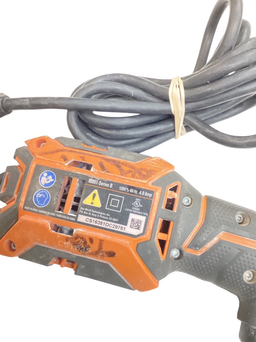 RIDGID TOOLS R2851SERIES B 4AMP WITH R8223406 MULTITOOL Good Mr