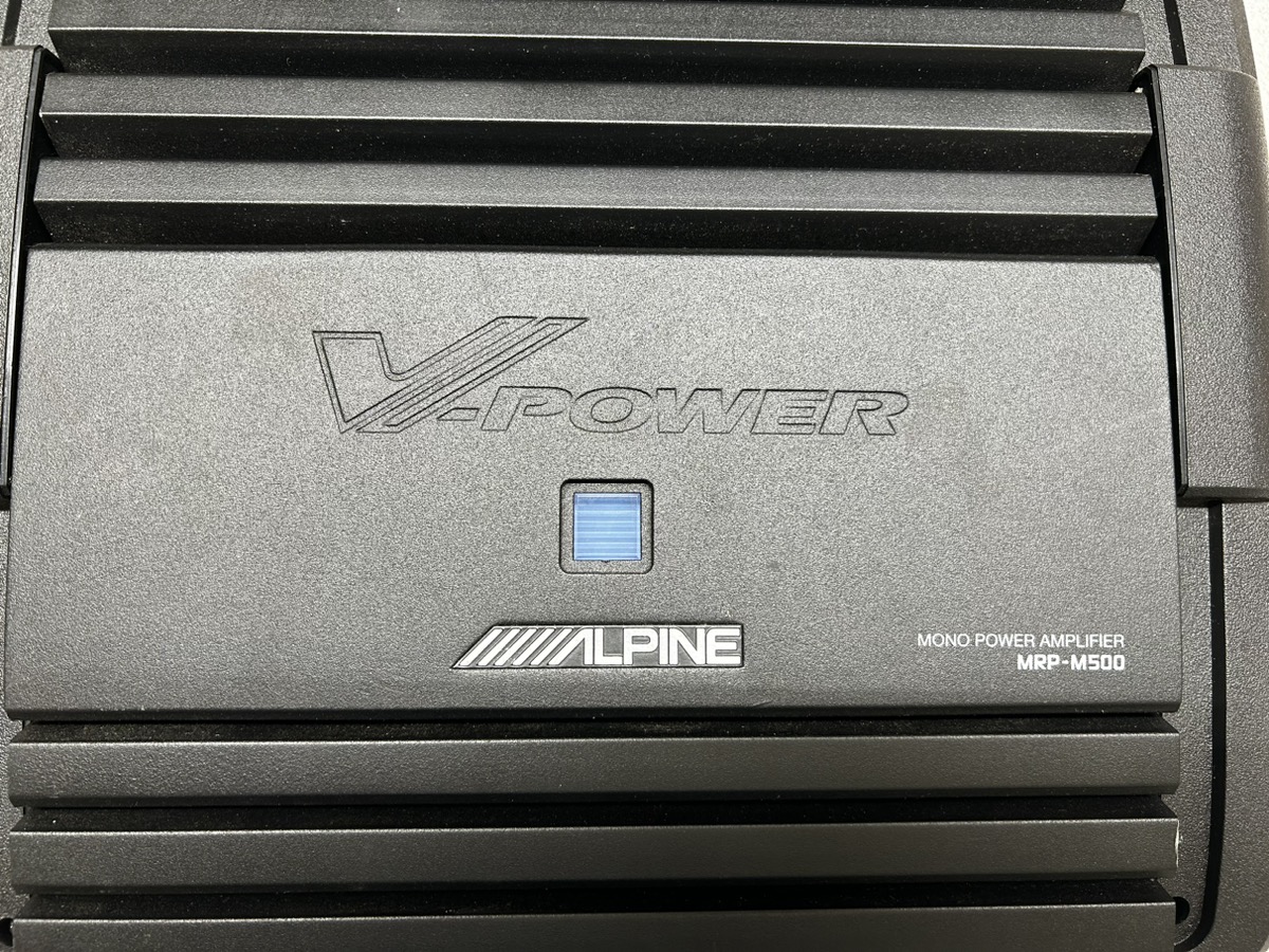 ALPINE MRPM500 MONO SUBWOOFER AMPLIFIER — 500 WATTS RMS X 1 AT 2 OHMS Good Capitol City Pawn