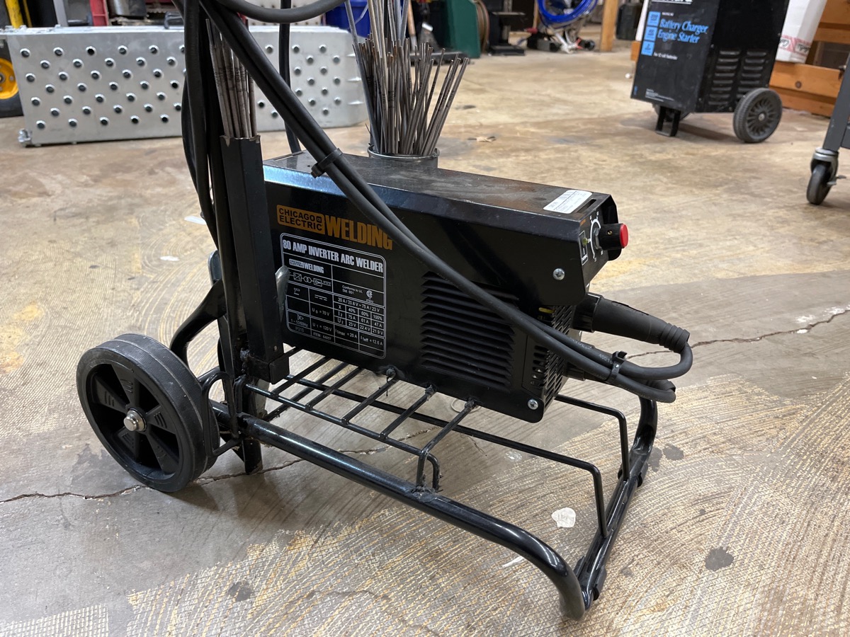 Chicago Electric Model 64057 80 Amp Inverter Arc Welder Good Sooner