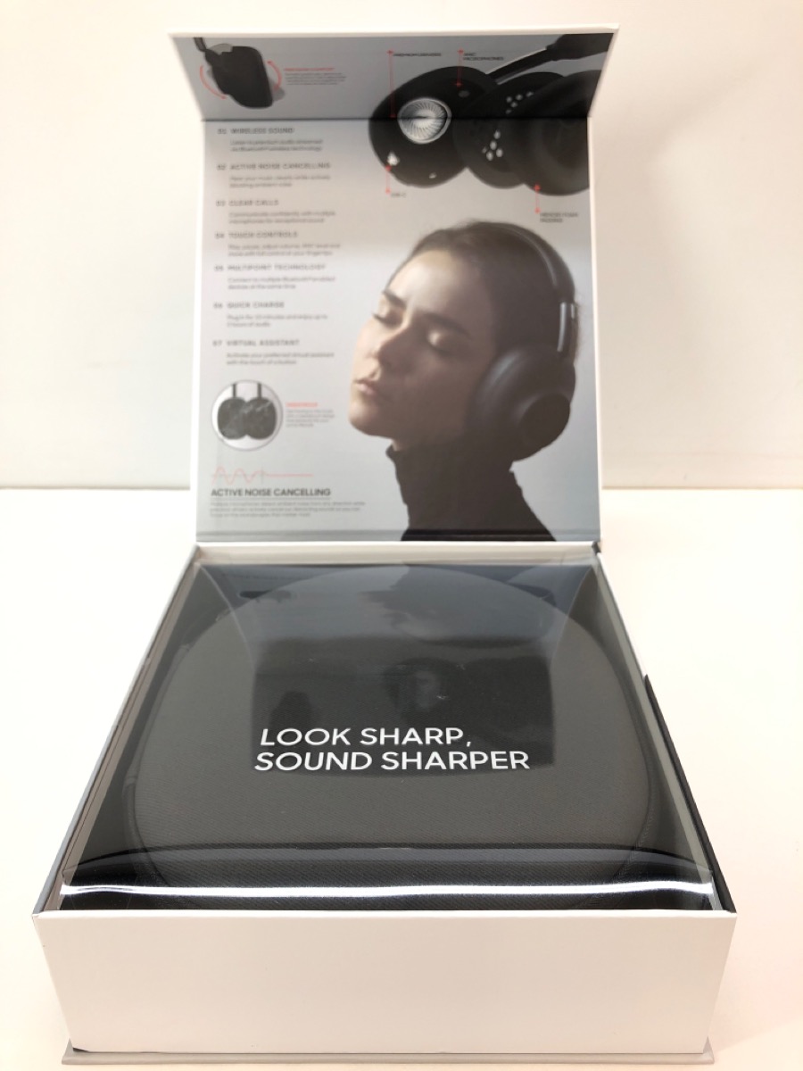 THE SHARPER IMAGE SOUNDHAVEN HEADPHONES Brand New Capitol City Pawn