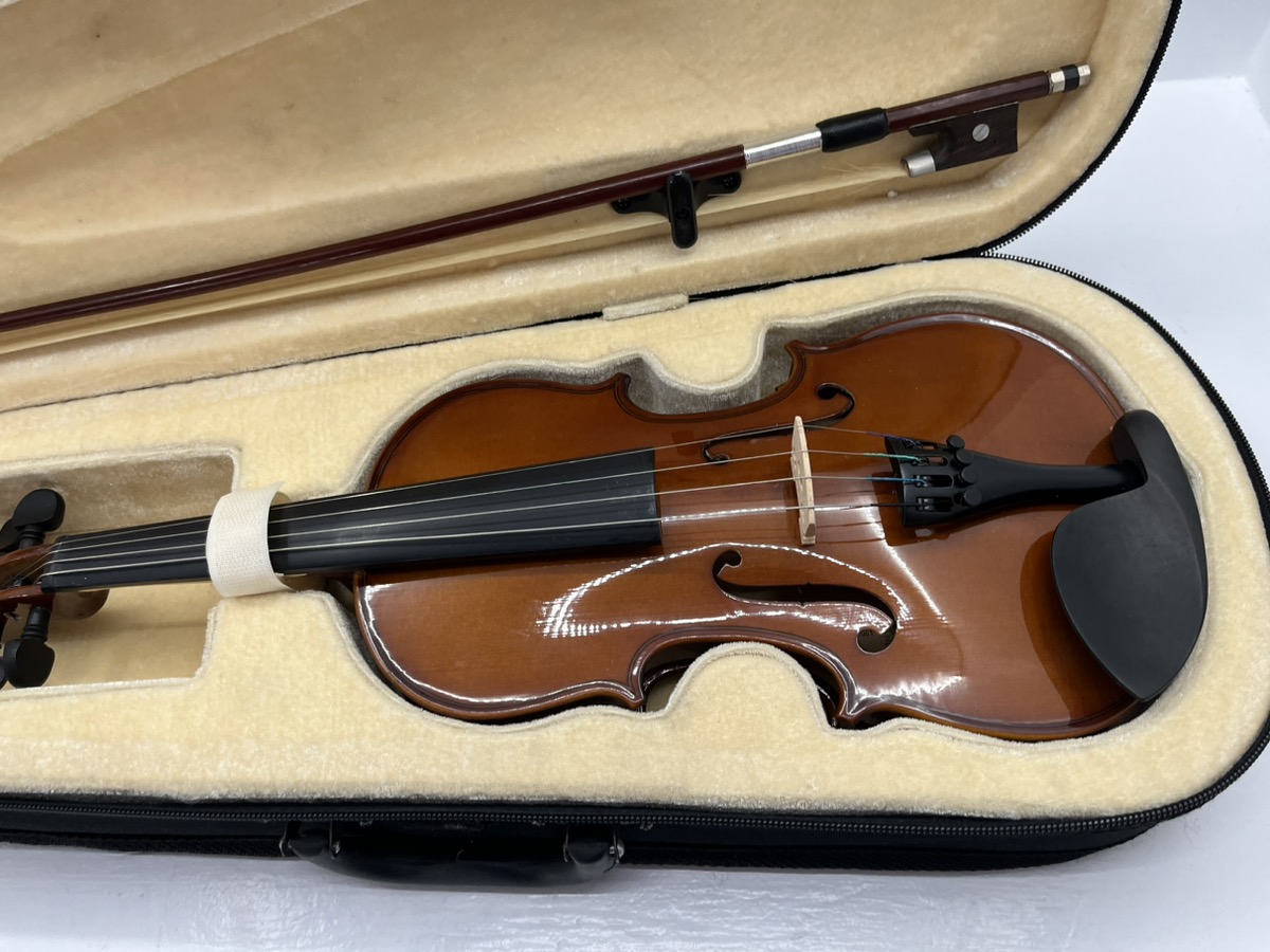18" 1/4 Aria 1851 AR001 Wood Student Violin Viola With Bow and Case