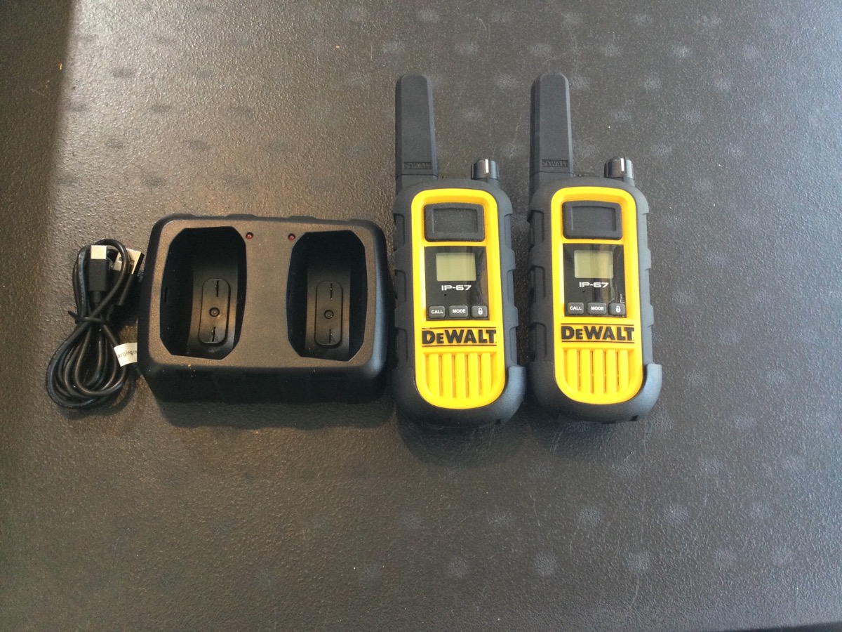 DEWALT IP67 2 WAY RADIO Very Good Buya