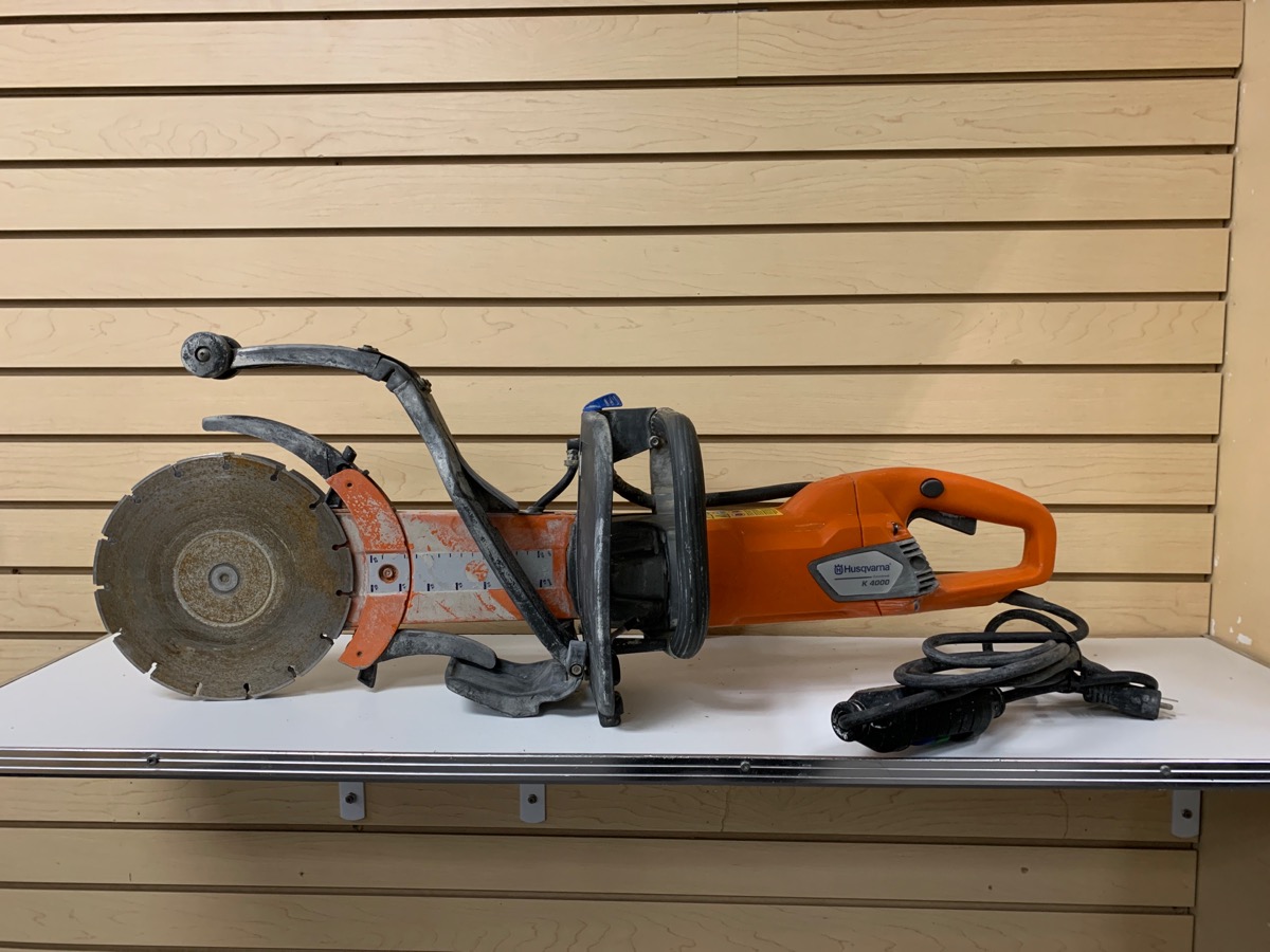 Husqvarna K4000 Cut N Break 9 Corded Quikcut Electric Dual Blade Power Cutter Good Buya