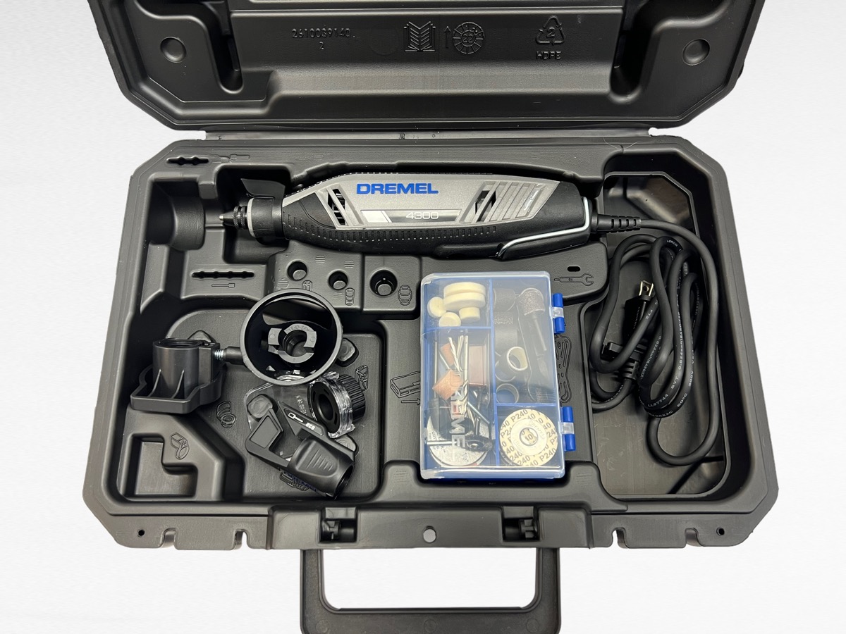 Dremel 43005/40 High Performance Rotary Tool Kit with LED Light 5 Attachments Brand New