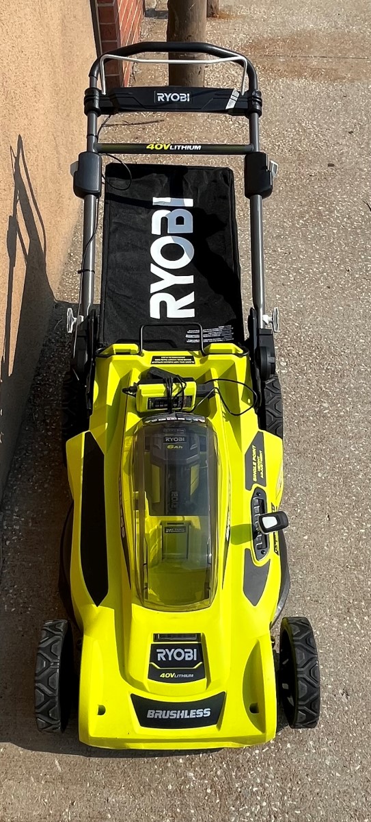 Ryobi RY401011VNM Lawn Mower Electric Liion Powered Includes
