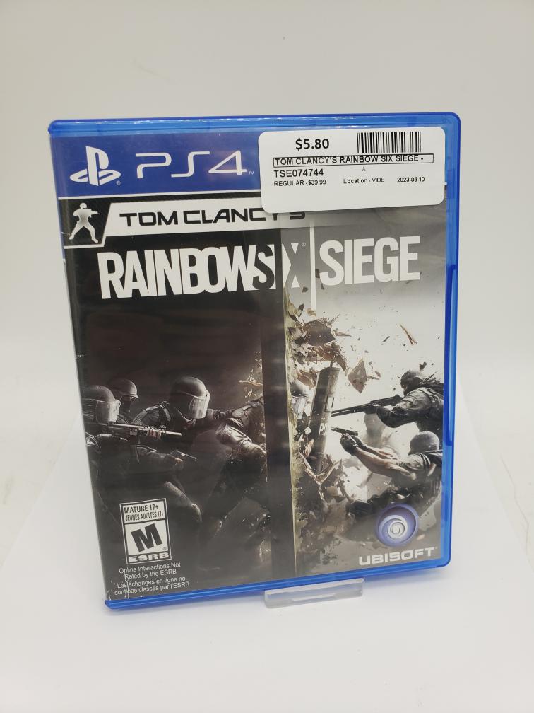 TOM CLANCY'S RAINBOW SIX SIEGE PS4 Good Buya