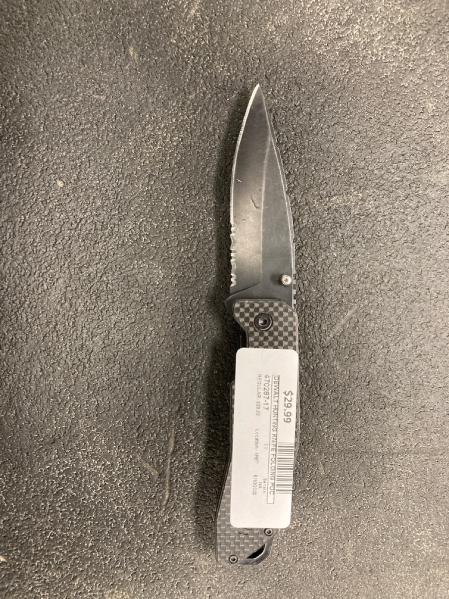 DEWALT FOLDING POCKET KNIFE Very Good Pawn 1 Spokane WA