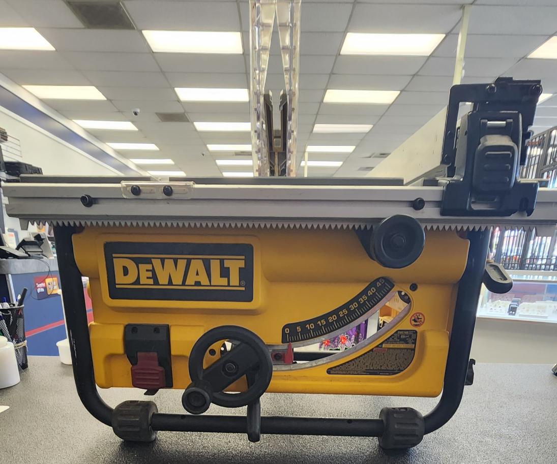 DEWALT DWE7480 TABLE SAW Good Pawn 1 Spokane WA