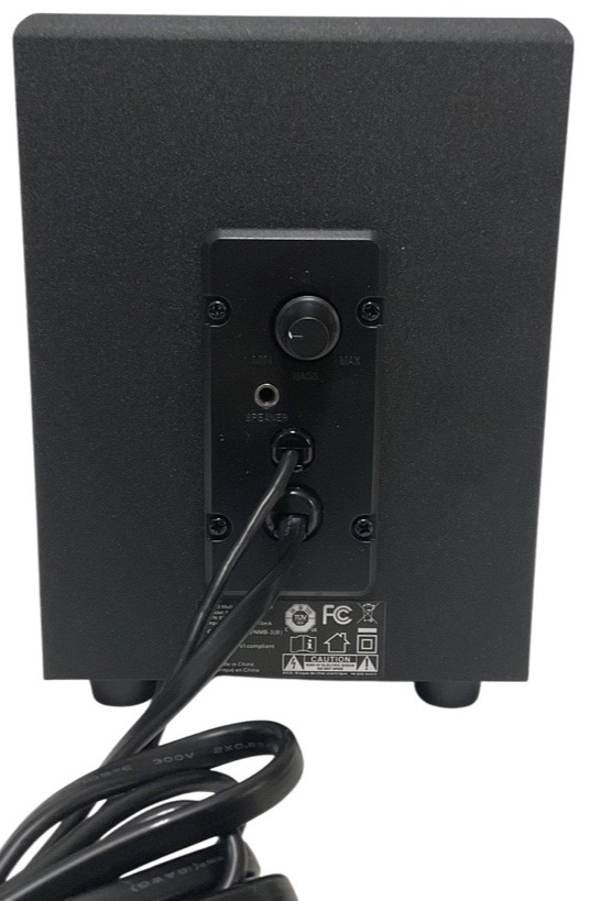 LOGITECH COMPUTER SPEAKERS S00143 Z213 COMPACT 2.1 SPEAKER SYSTEM Very