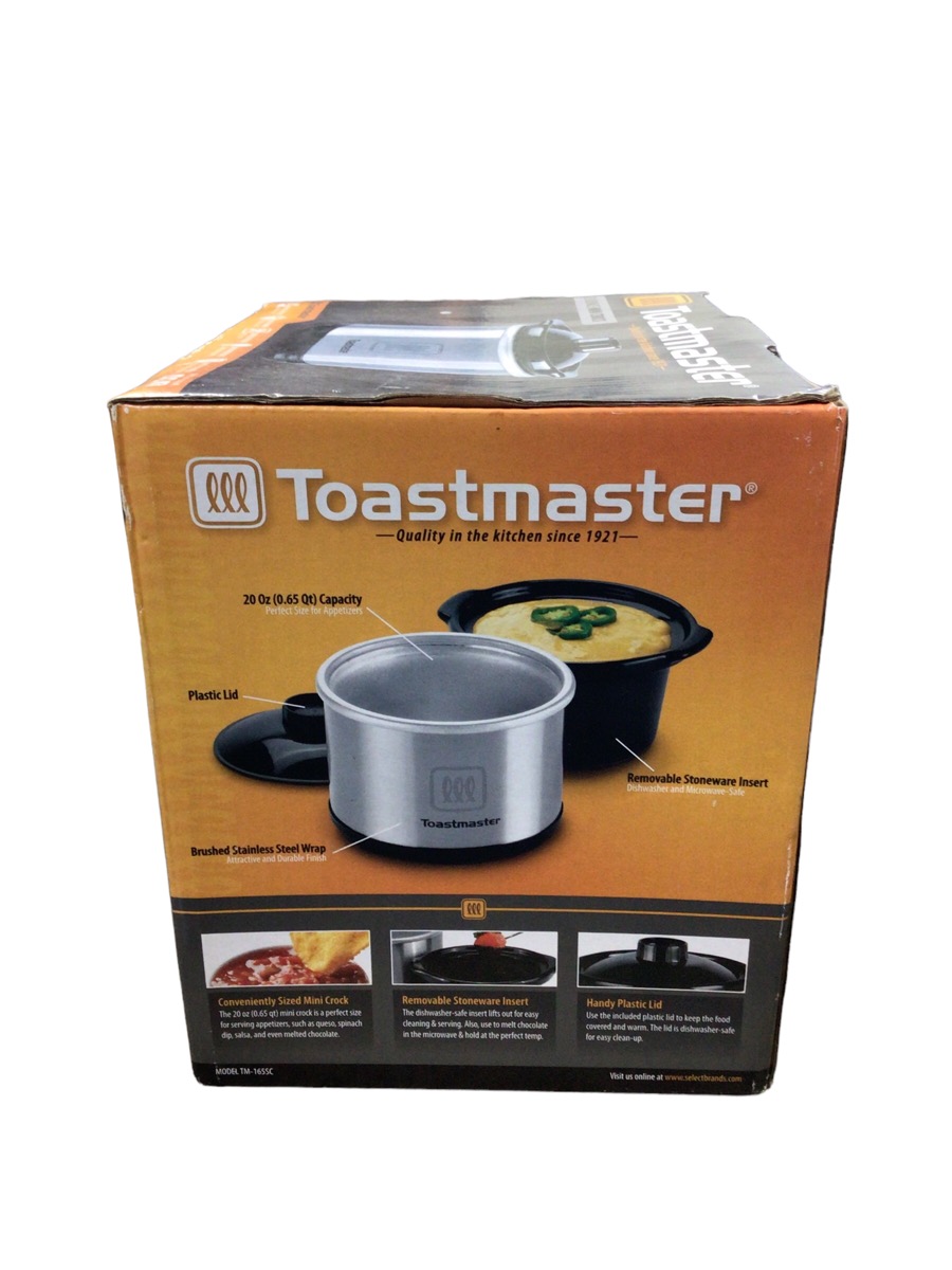 TOASTMASTER 20 OUNCE MINI CROCK Brand New Buya
