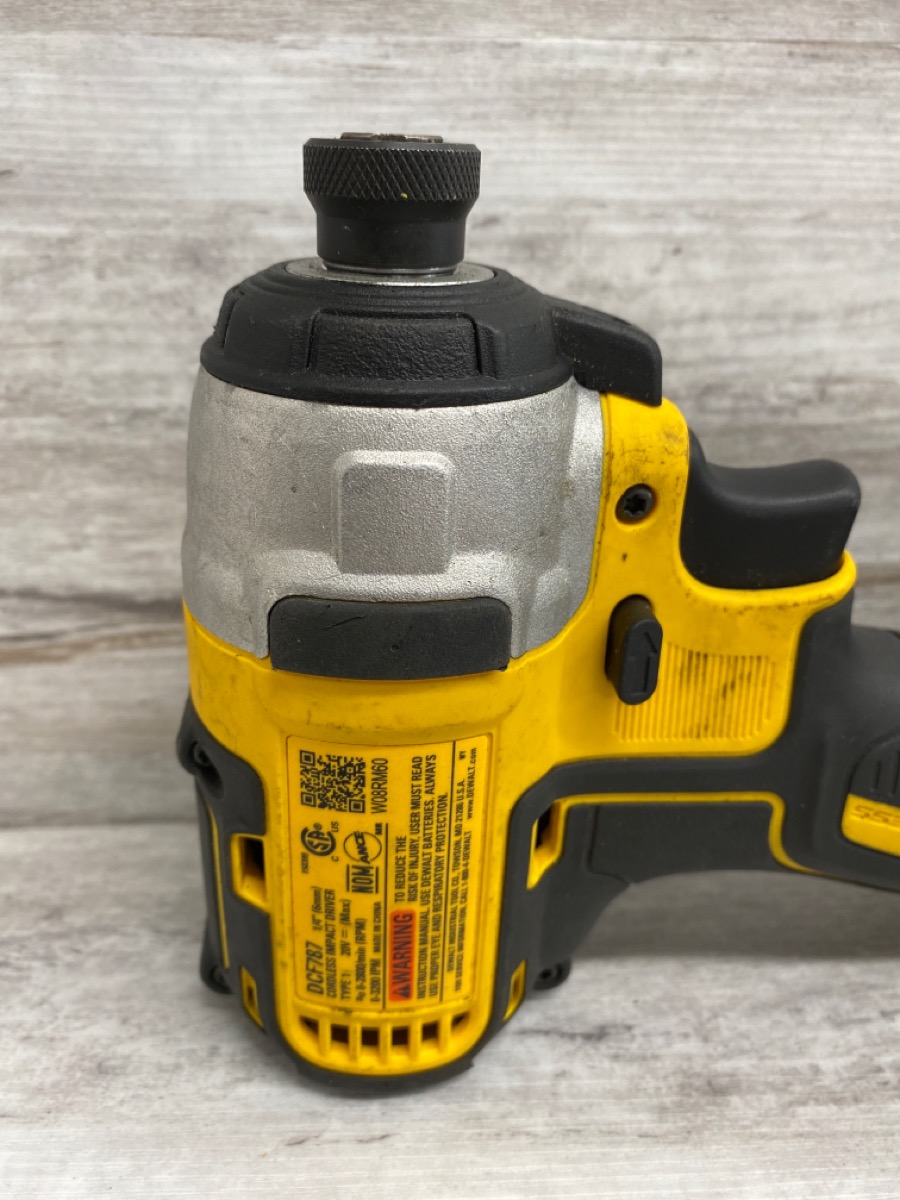 DEWALT DCF787 20V BRUSHLESS 1/4