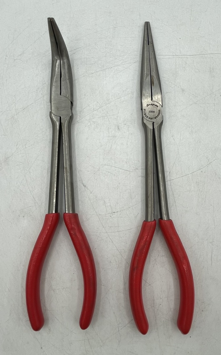 SNAP ON NEEDLE NOSE PLIER SET W/ 911BCP PLIER & 490BCP BENT PLIER Like