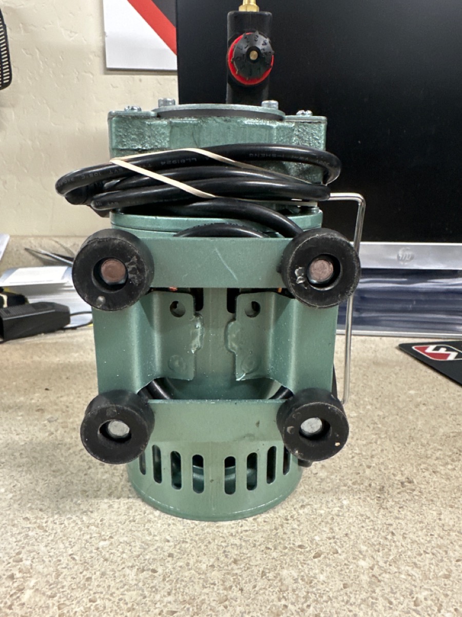 Allegro Industries Rotary Vane Sampling Pump 980188 Series 3500RPM 1.6A Good Buya