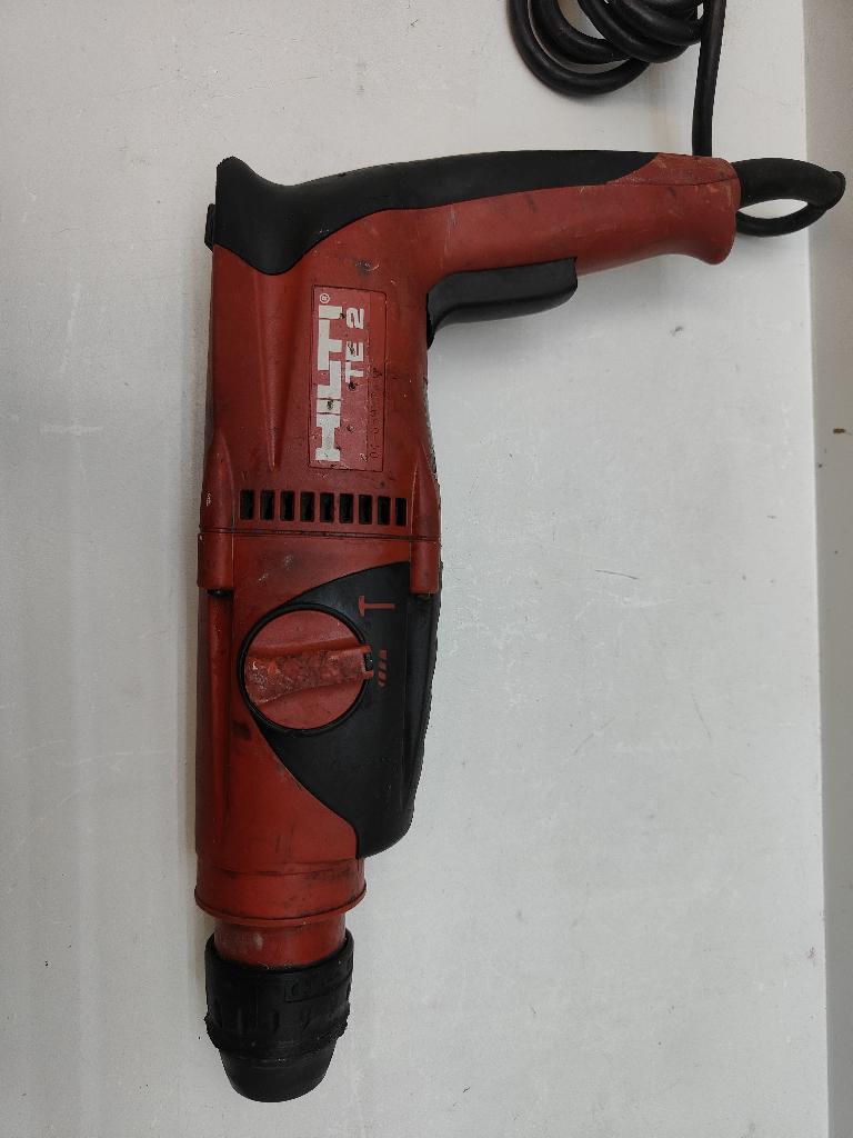 Hilti TE2 120V Rotary Hammer Drill Corded Electric Tested Good