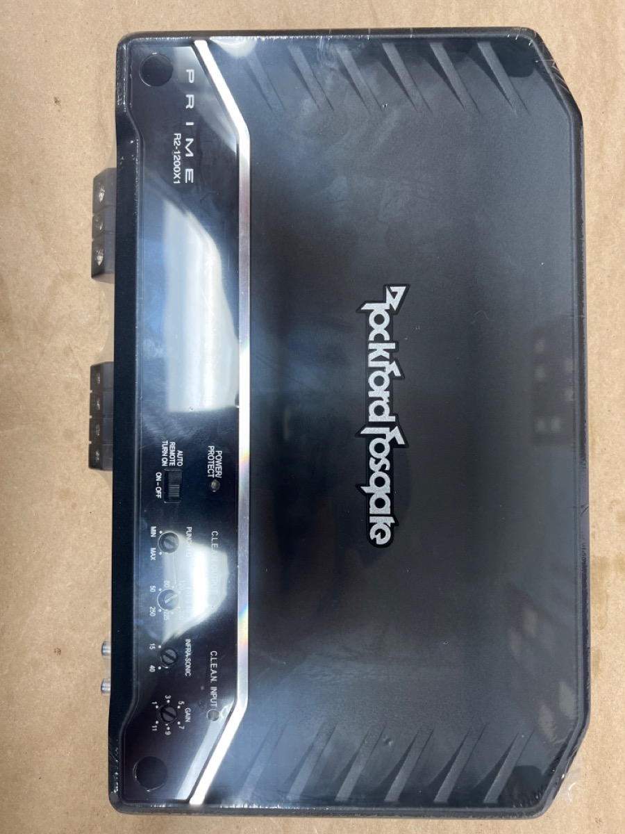 ROCKFORD FOSGATE R21200X1 open box Brand New Buya