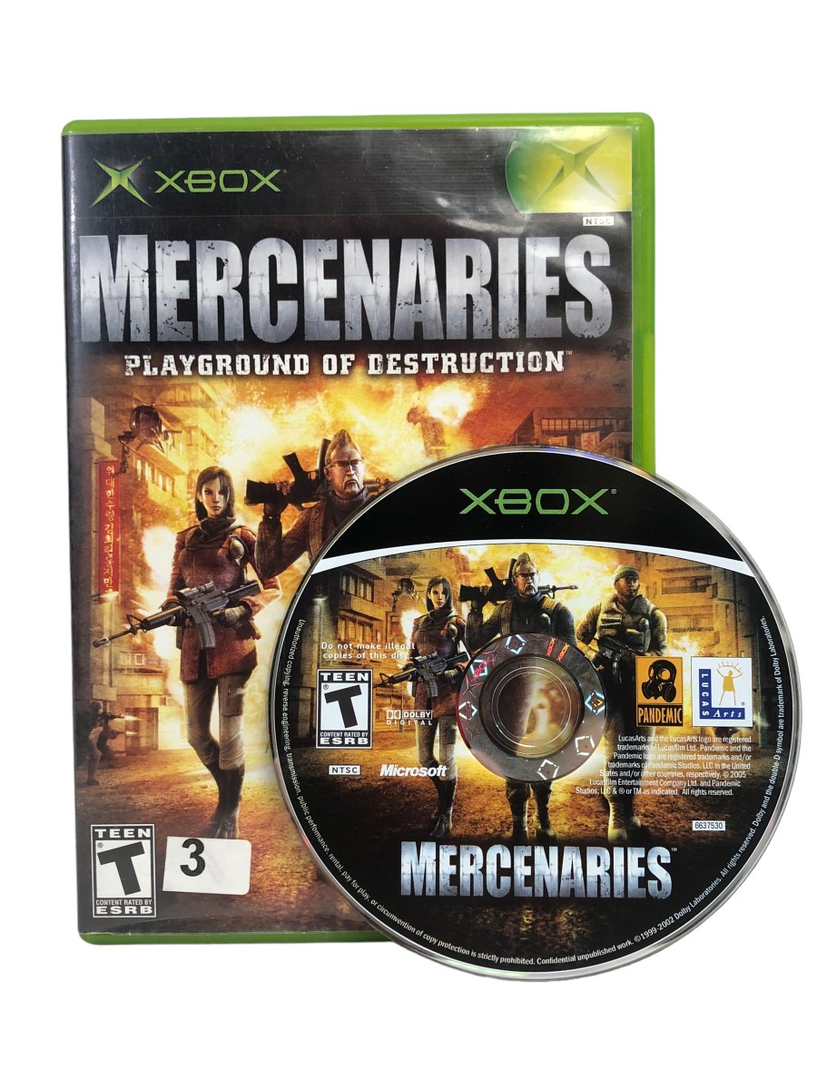 Microsoft Xbox Mercenaries: Playground of Destruction Good | Heartland ...