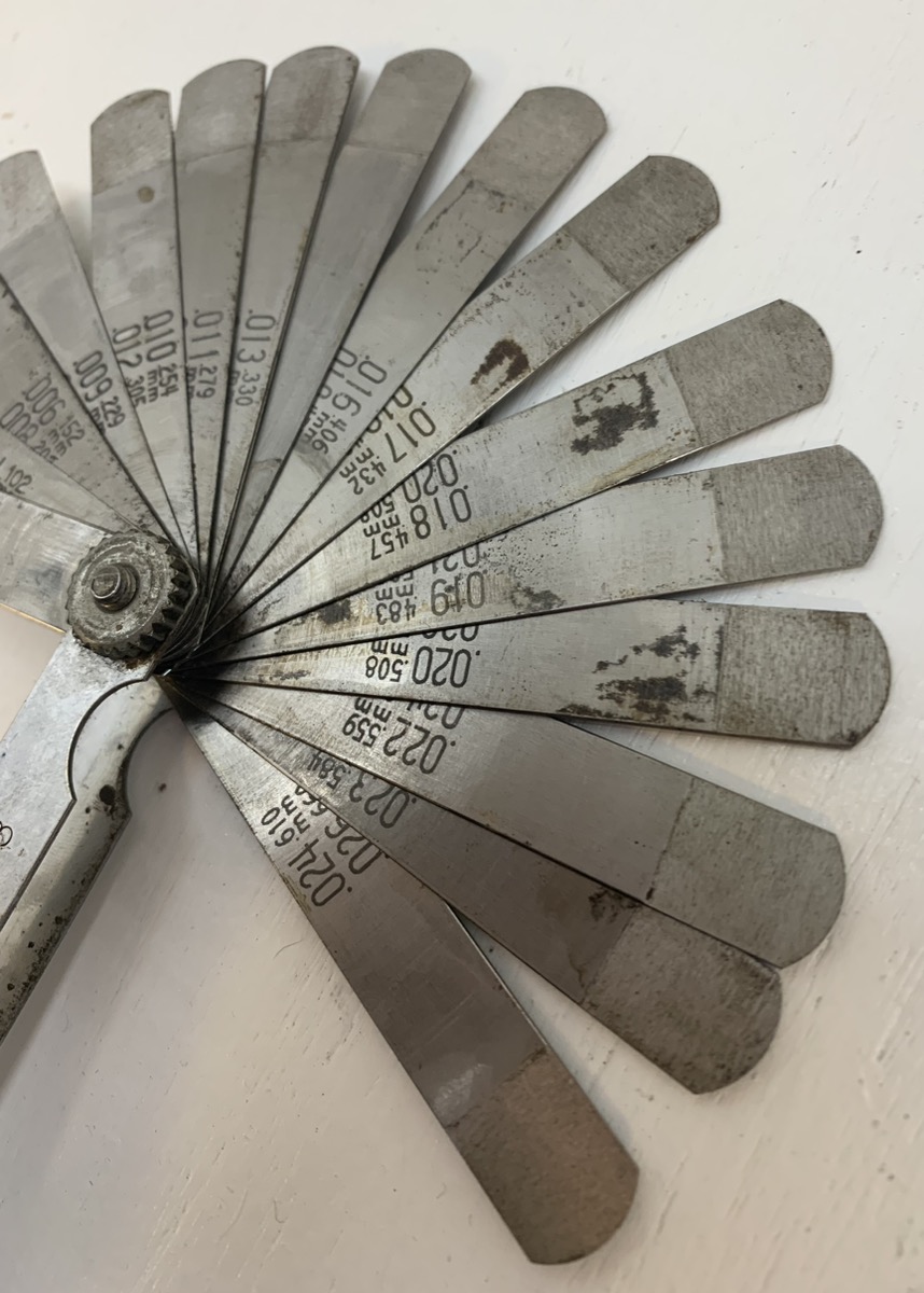 MAC Tools FG013 22Blade Master GoNoGo Feeler Gauge Set Very Good Buya