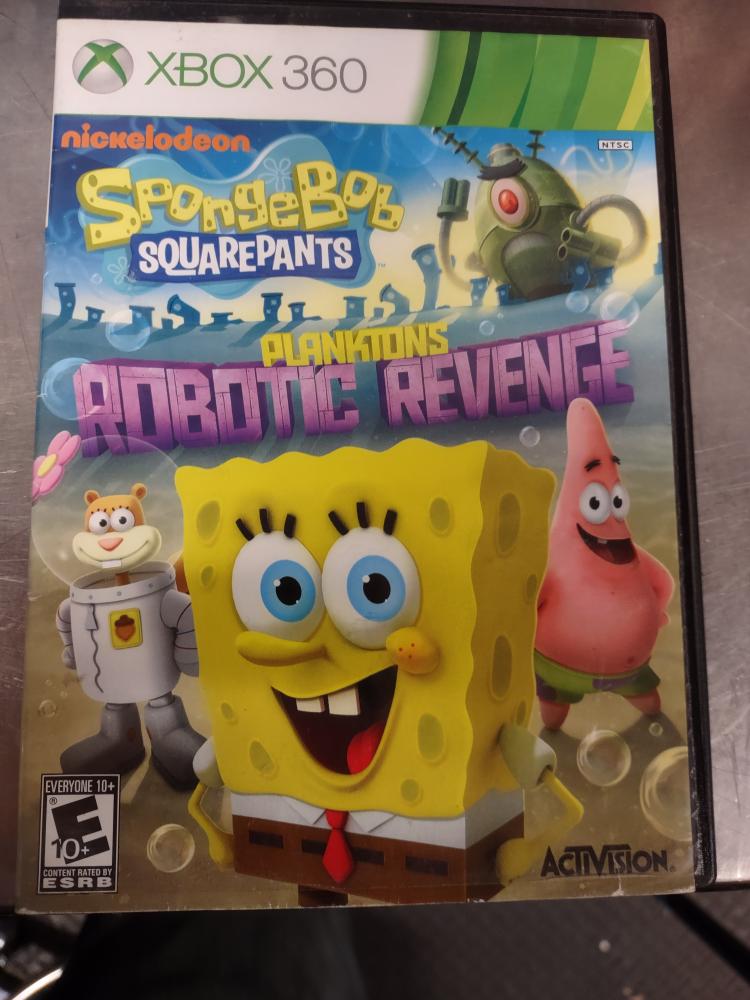 MICROSOFT SPONGEBOB SQUAREPANTS PLANKTONS ROBOTIC REVENGE Very Good | Buya