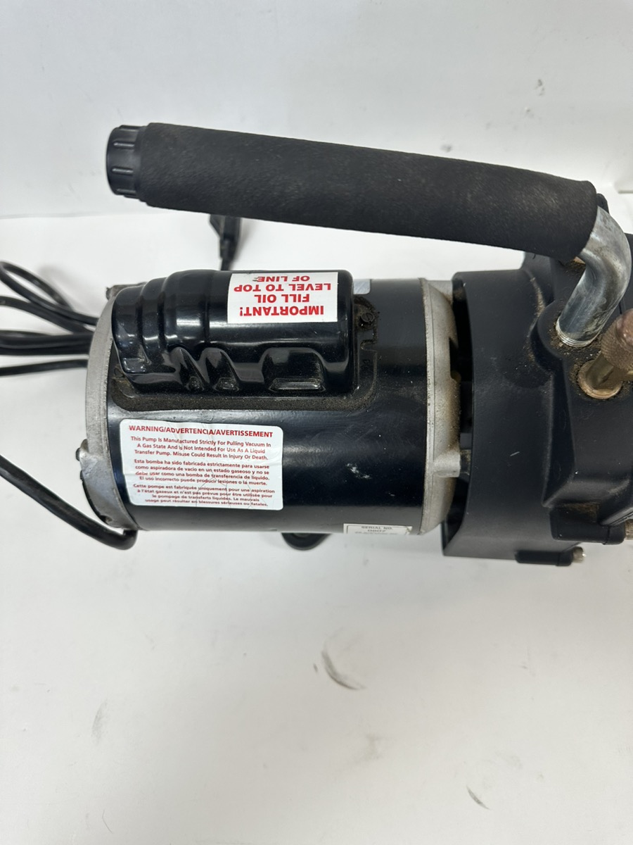JB industries DV6E Eliminator 6 CFM Phase 1 Emerson Vacuum Pump Very Good Buya