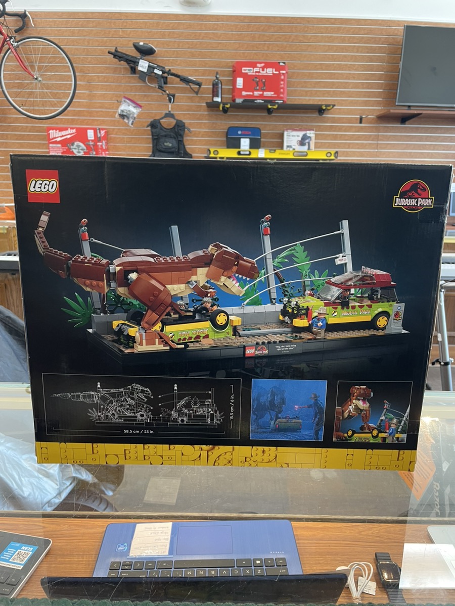 Lego 76956 Jurassic Park Trex Breakout Building Kit Brand New Buya 6629