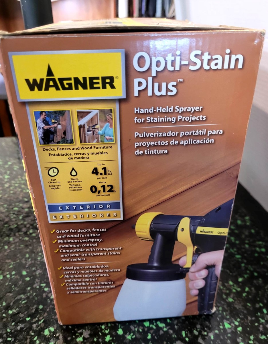 WAGNER OPTI STAIN PLUS SPRAYER Brand New Buya