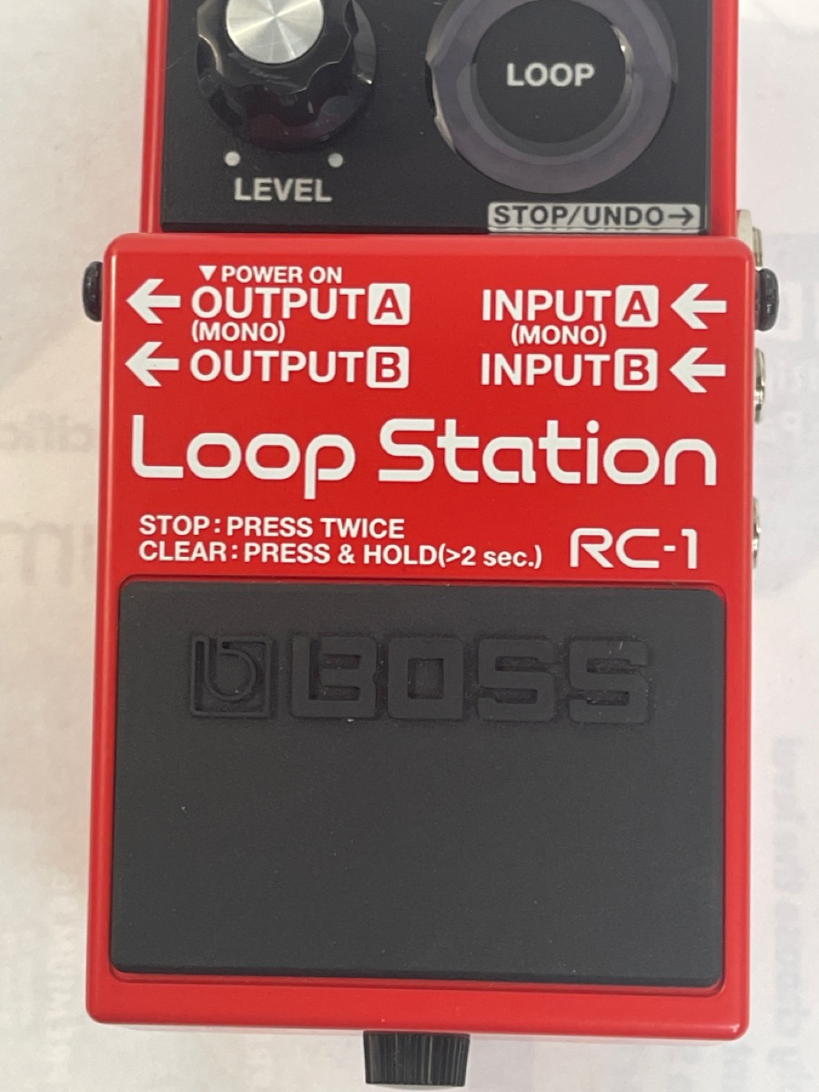 BOSS EFFECTS RC1 LOOP STATION (re) Very Good Buya