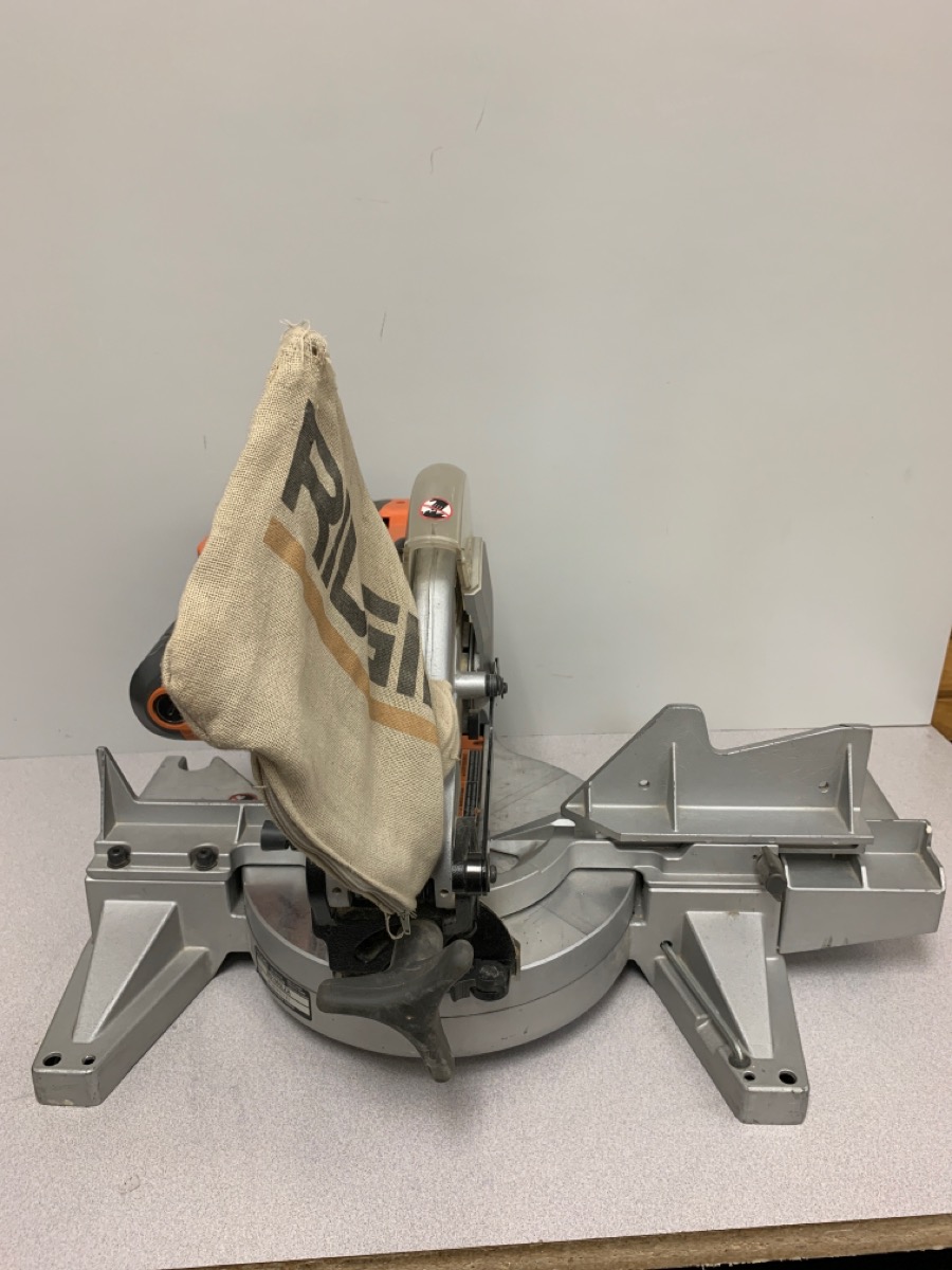 RIDGID TOOLS MS1065LZA 10"MITER SAW Good Buya