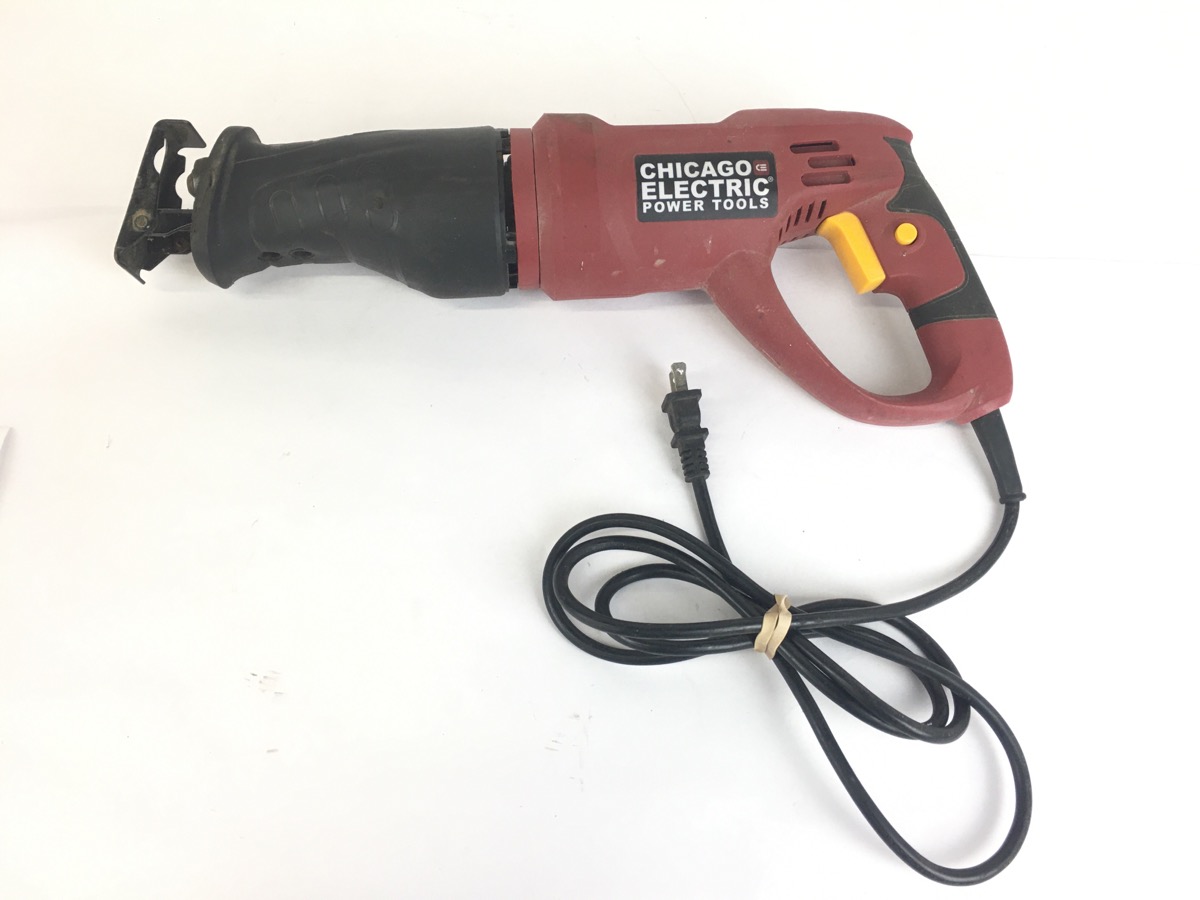 CHICAGO ELECTRIC 62370 CORDED RECIPROCATING SAW (DCL) Very Good Buya