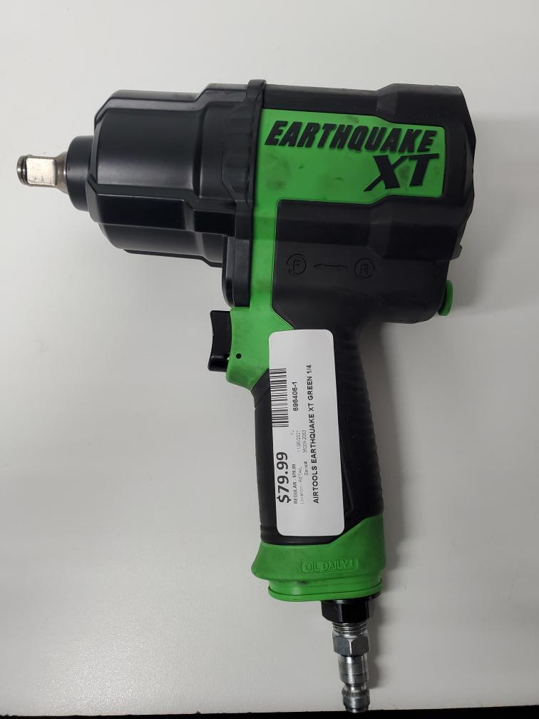 AIRTOOLS EARTHQUAKE XT GREEN 1/4