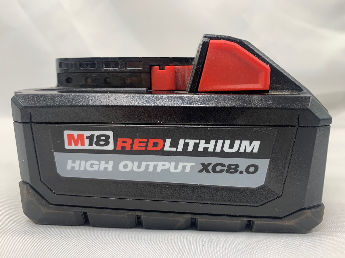 MILWAUKEE TOOLS M18 RED LITHIUM XC 8.0 BATTERY Like New | Buya