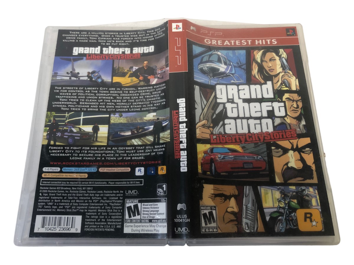 Sony PSP Grand Theft Auto Liberty City Stories Good Heartland