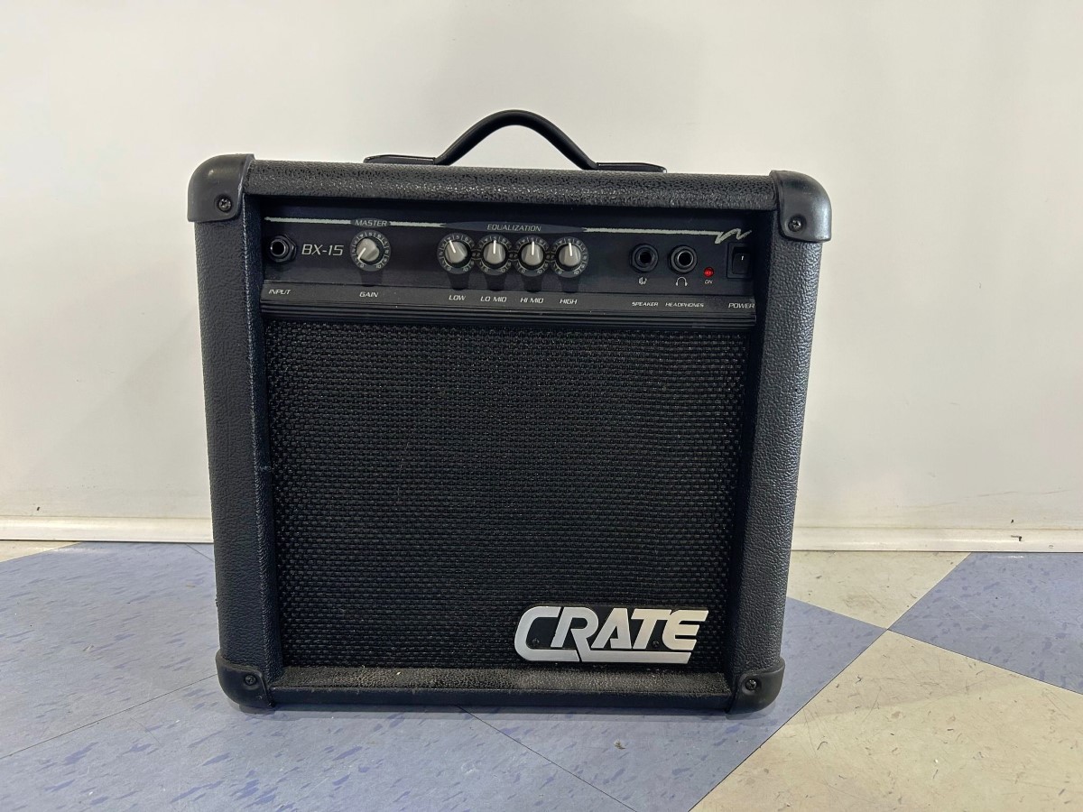 Crate BX15 BX15 Amplifier 15W (1 x 10") Bass Guitar amp Very Good