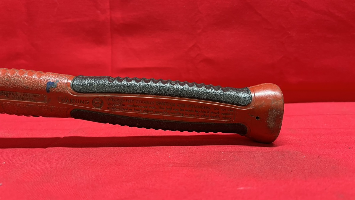 Snap On Tools HBFE32 RED Soft Grip Handled 32 Ounce Dead Blow Hammer