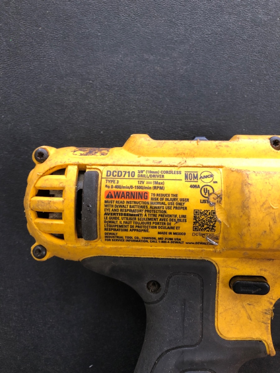 DEWALT DCD710 DRILL WITH BATTERY Like New | Buya