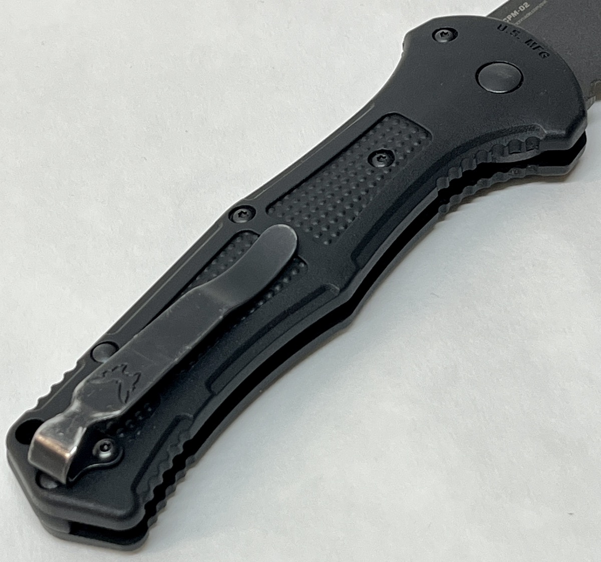 BENCHMADE 9070 Claymore Folding Pocket Knife Like New Heartland