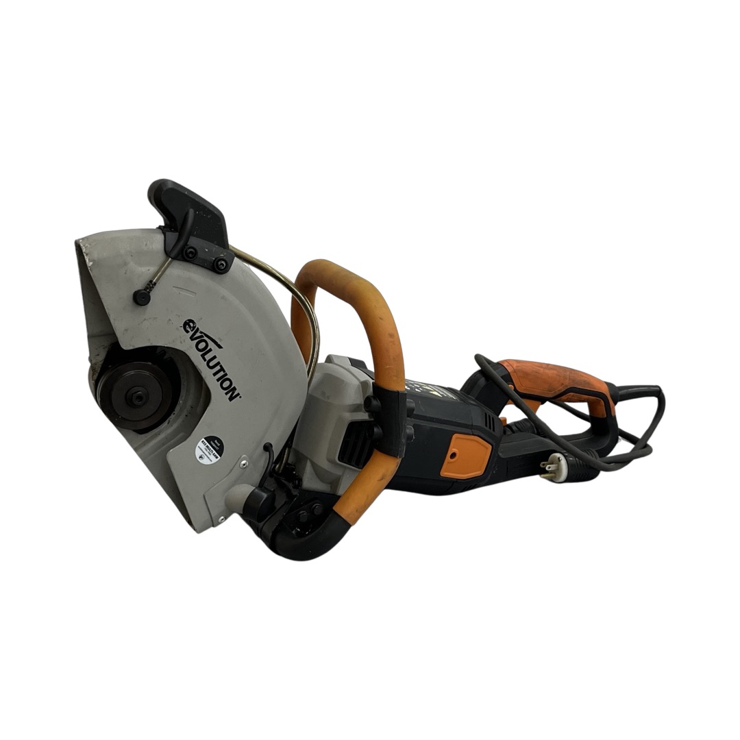 Evolution R300DCT 12" Electric Concrete Saw Cut Off Saw Demo Saw Used