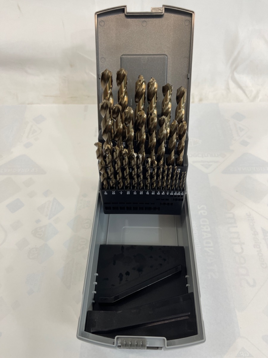 WESTWARD 10D228C GROOVE POINT DRILL BIT SET COBALT (ye) Like New | Buya