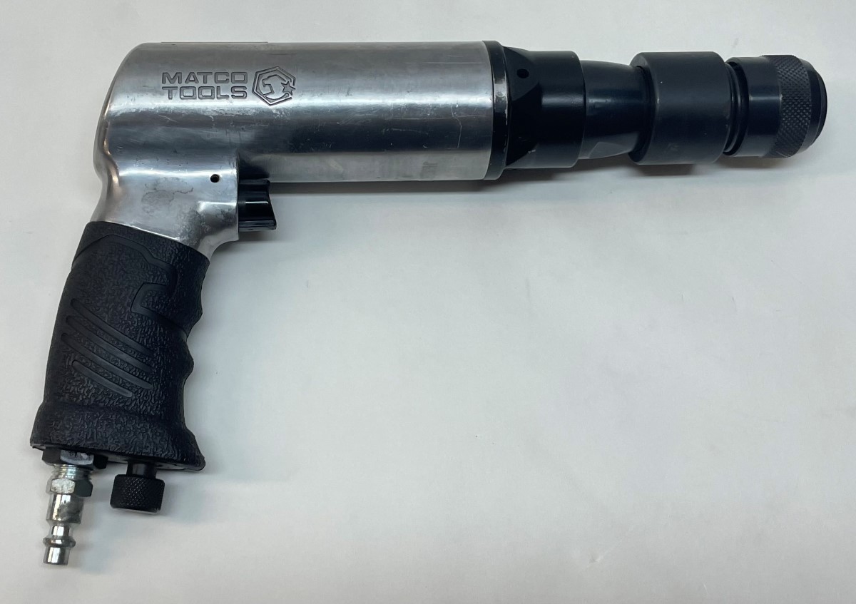 MT1724 Long Barrel Pneumatic Air Hammer Matco Tools Very Good