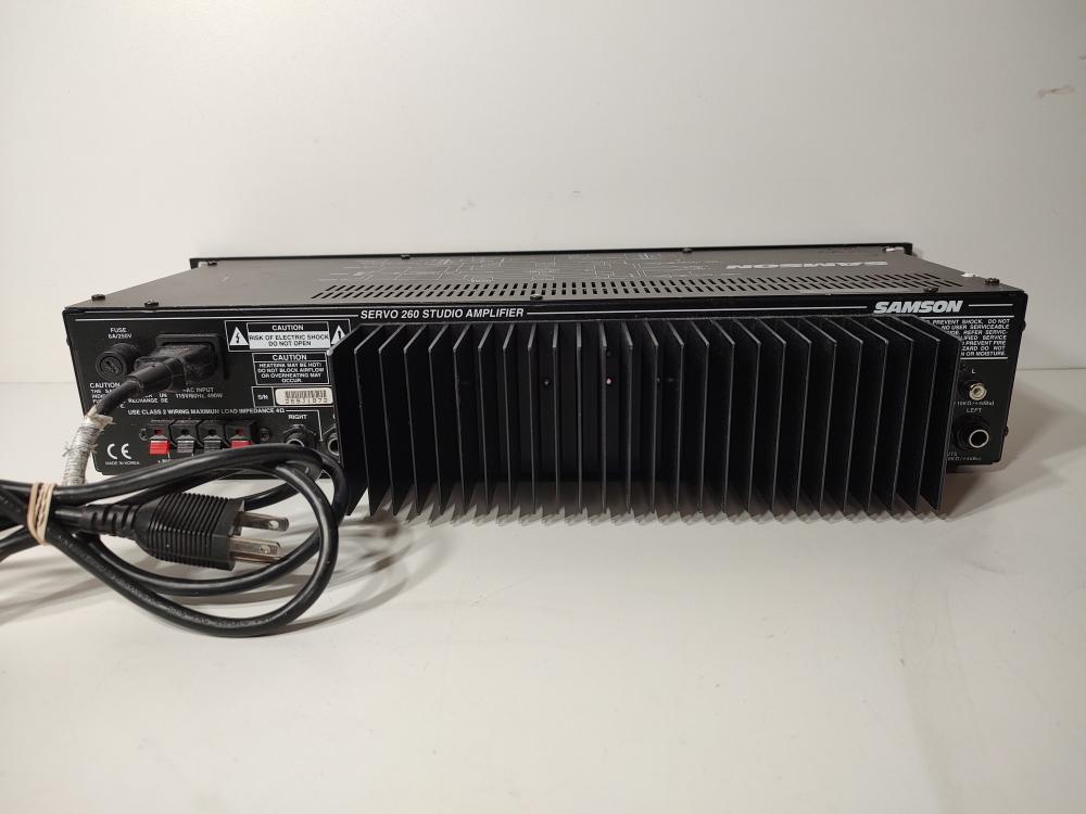 SAMSON TECHNOLOGIES STUDIO SERVO 260 Good Buya