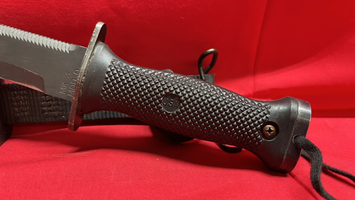 Ontario MK 3 Mod 0 Fixed Blade Survival Hunting Knife w/ Sheath Very