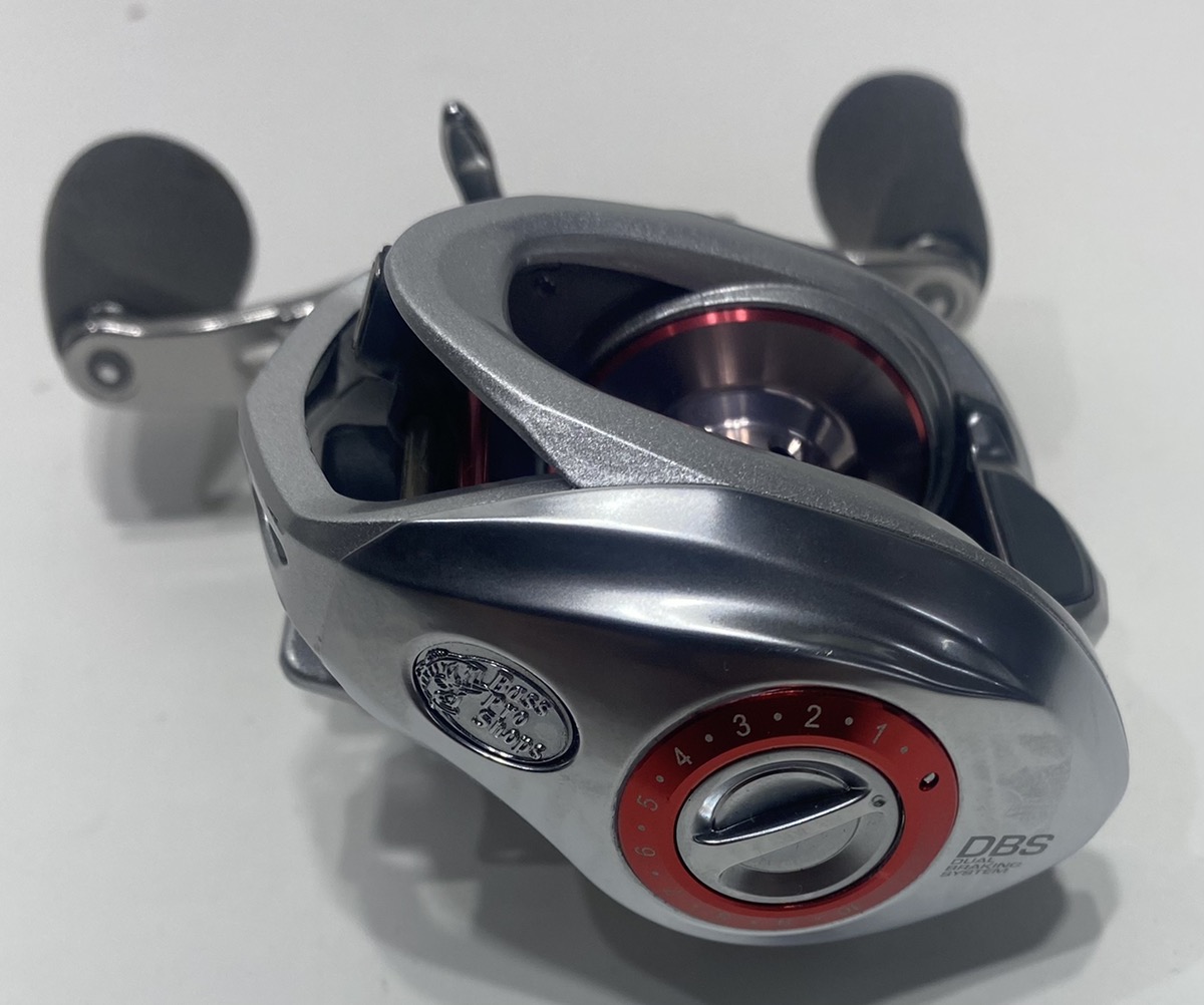 BASS PRO SHOPS JOHNNY MORRIS PLATINUM SIGNATURE REEL Like New Buya