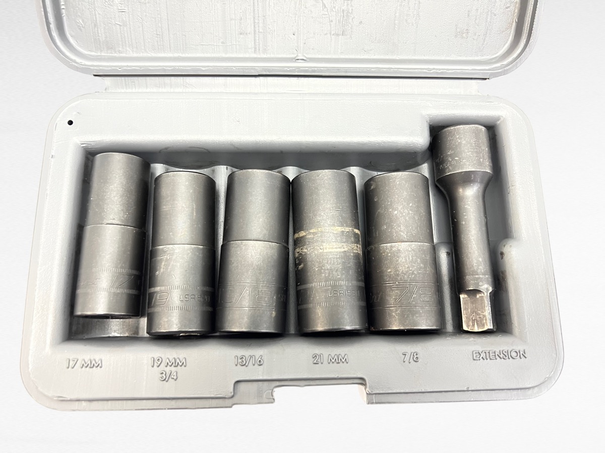 BluePoint LSR1500 6Piece Wheel Flip Socket Set 1/2" Like New Buya
