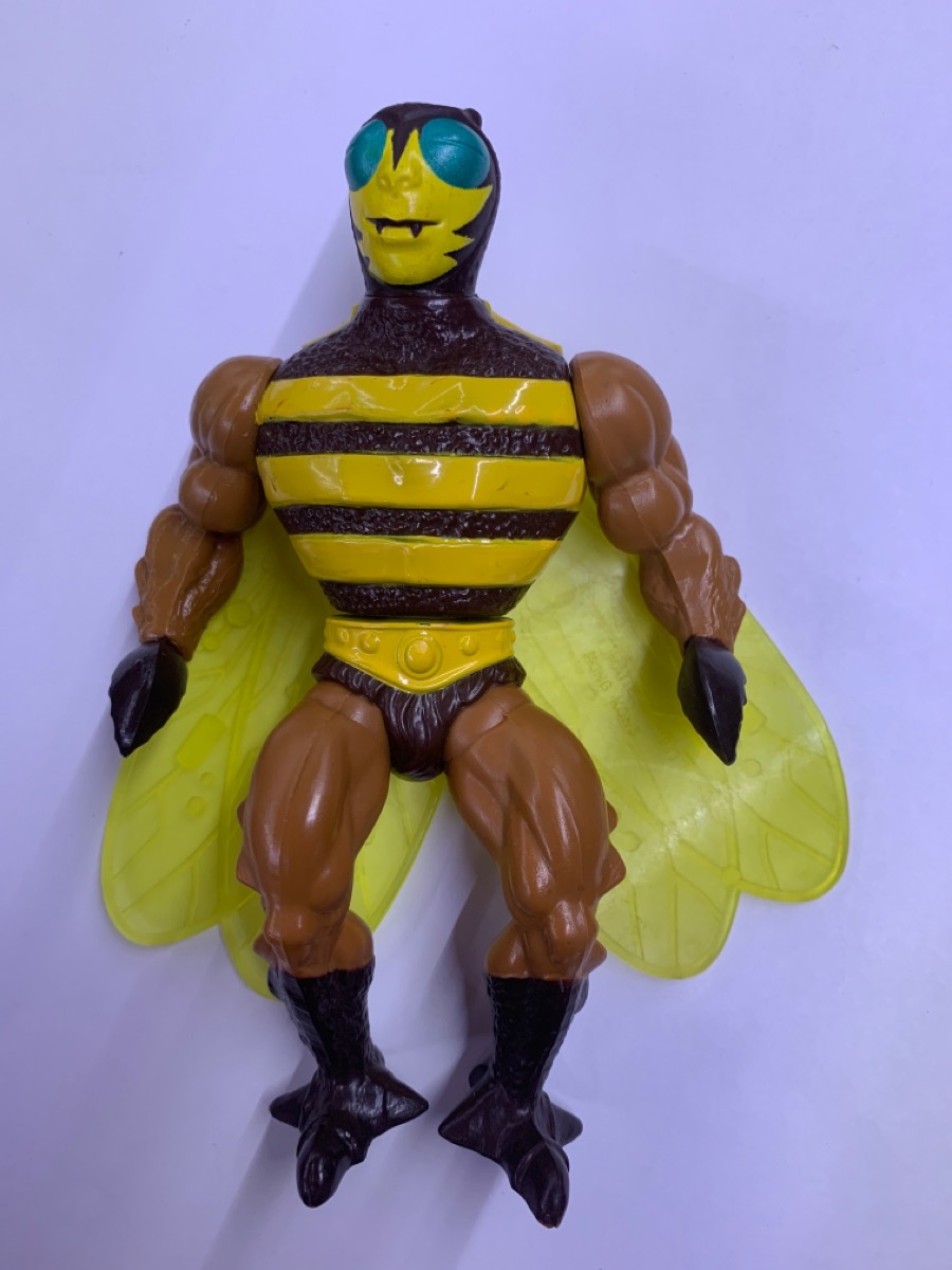 MATTEL HE-MAN MASTERS OF THE UNIVERSE BUZZ OFF BEE VILLIAN FIGURE Very ...