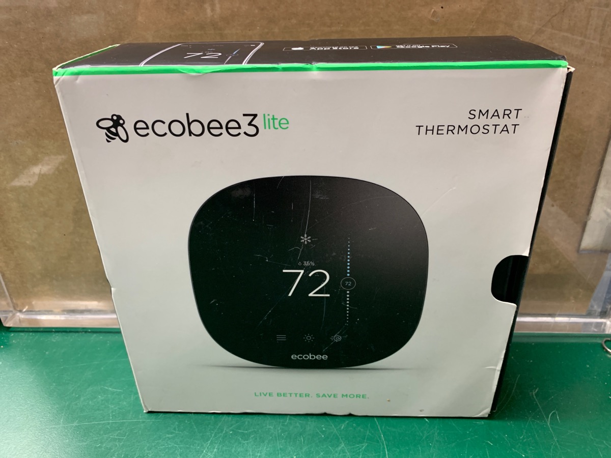 Ecobee3 Lite WiFi Smart Thermostat EBSTATE3LT02 Brand New Buya